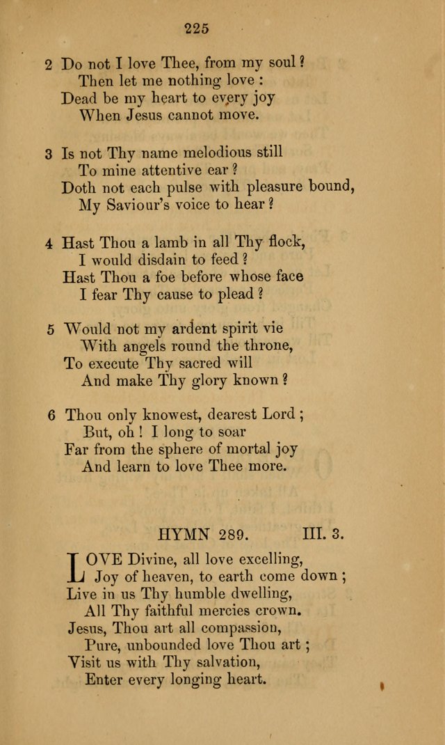 A Collection of Hymns page 225