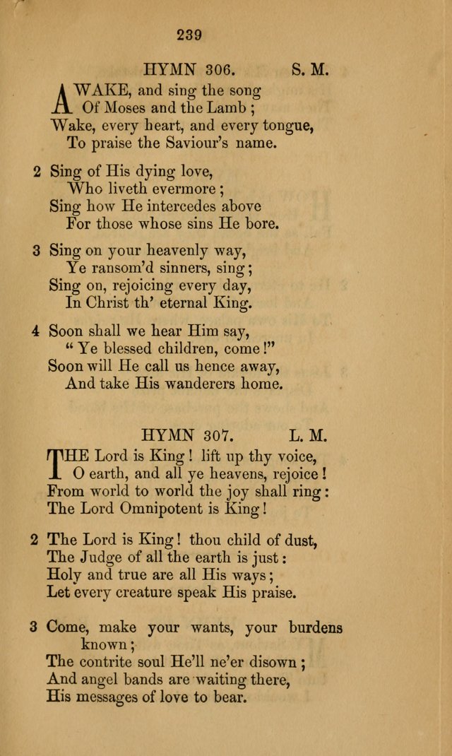 A Collection of Hymns page 239