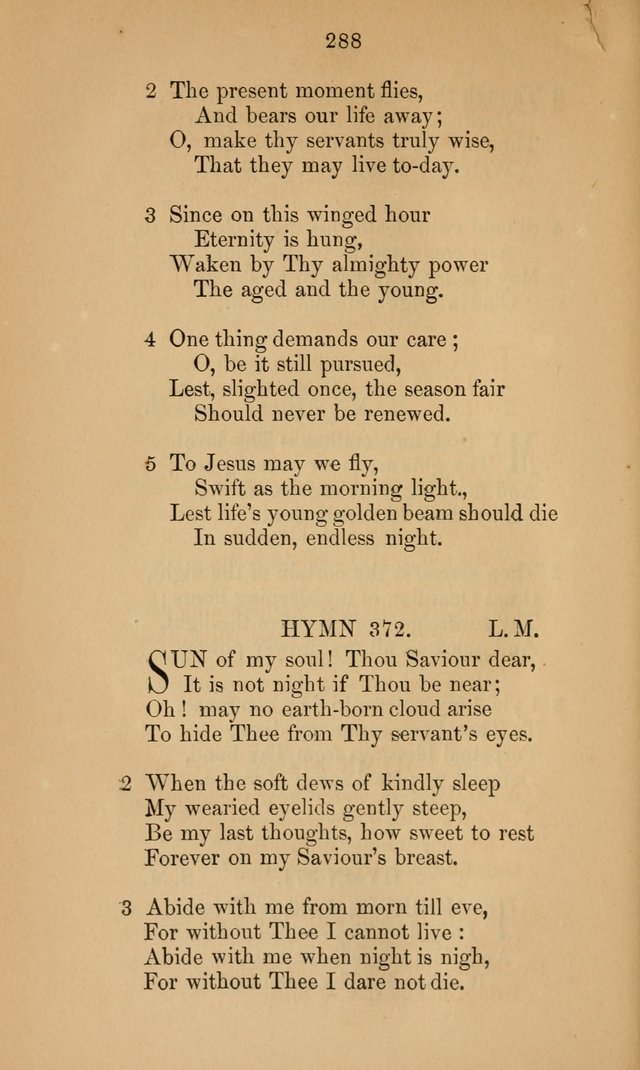 A Collection of Hymns page 288