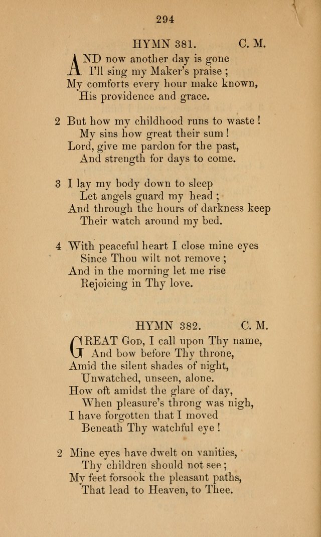 A Collection of Hymns page 294