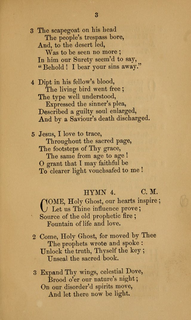 A Collection of Hymns page 3