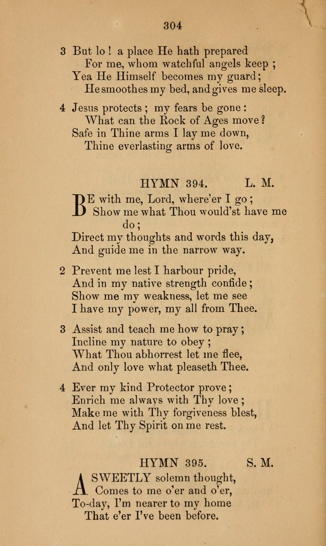 A Collection of Hymns page 304