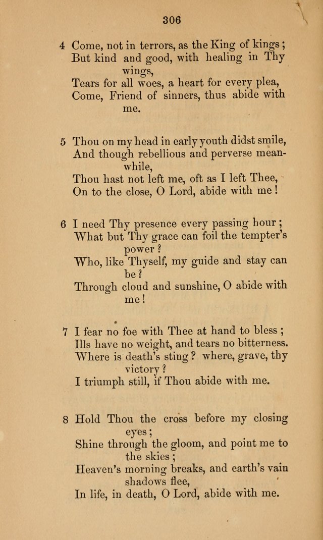 A Collection of Hymns page 306