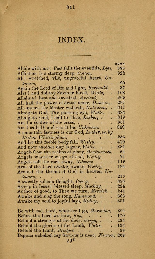 A Collection of Hymns page 341