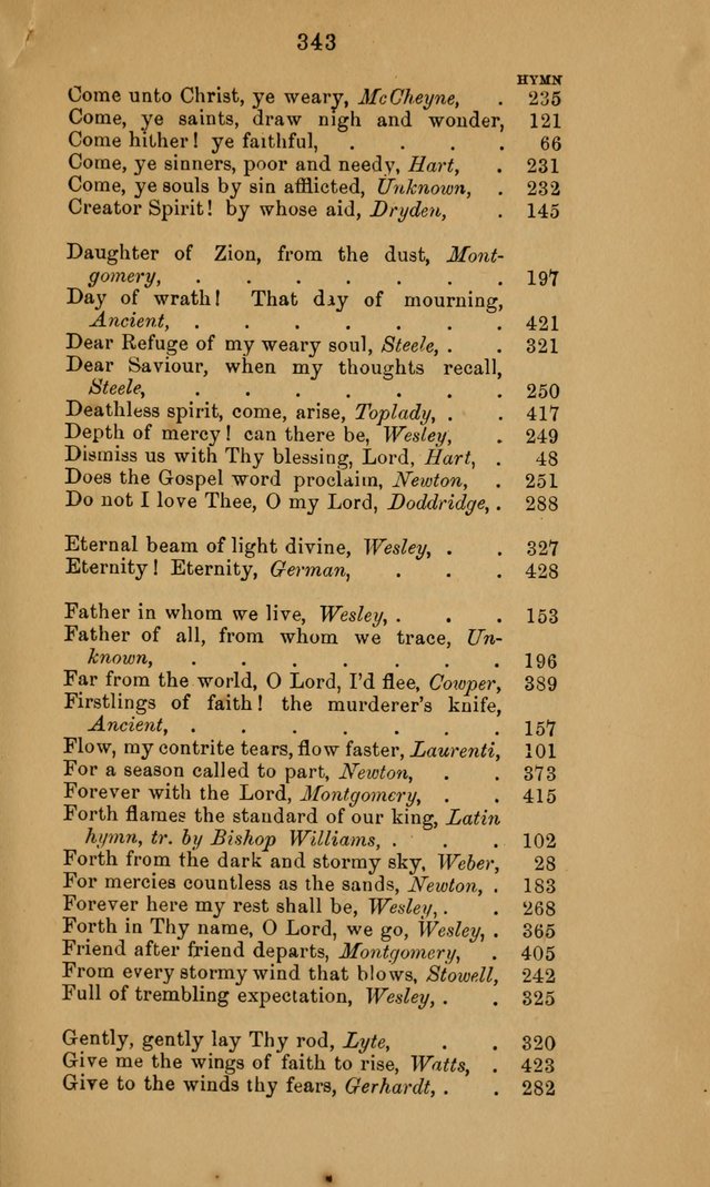 A Collection of Hymns page 343