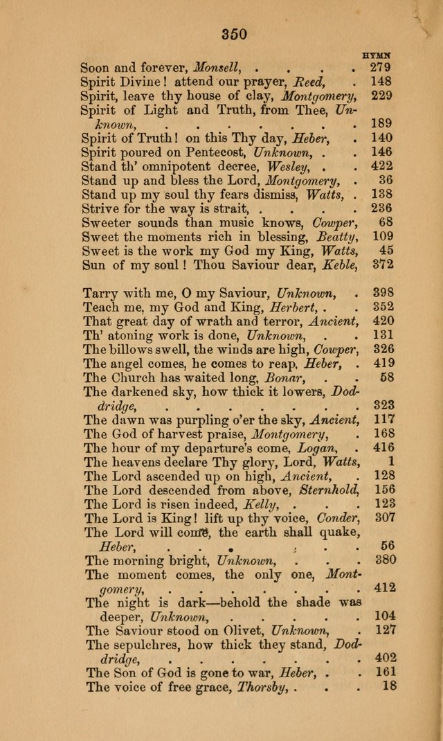 A Collection of Hymns page 350