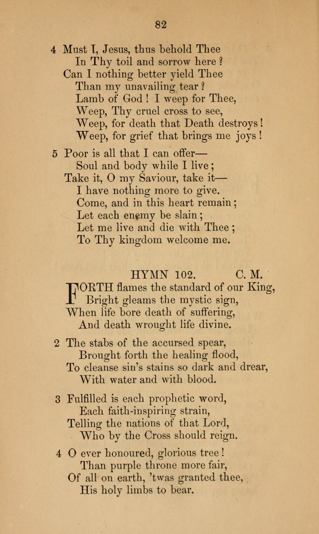 A Collection of Hymns page 82