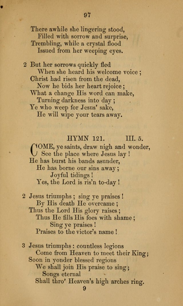 A Collection of Hymns page 97