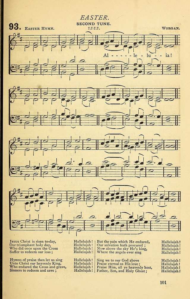 Church Hymnal page 101