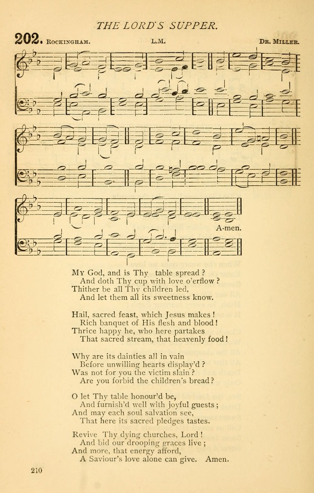 Church Hymnal page 210
