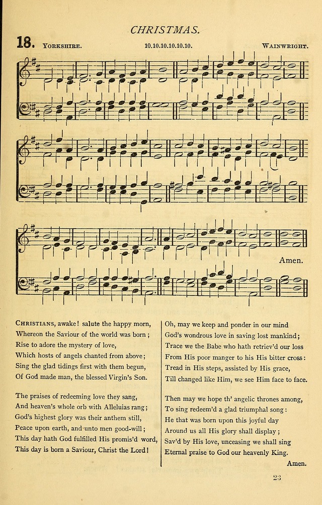 Church Hymnal page 23