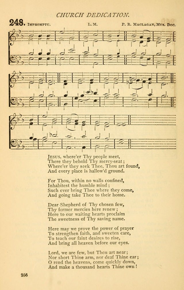 Church Hymnal page 256