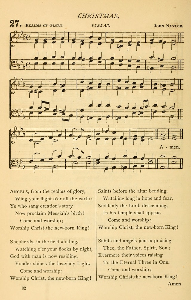 Church Hymnal page 32