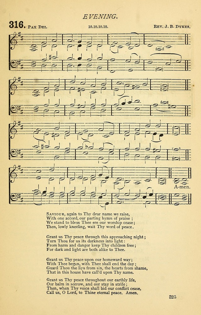 Church Hymnal page 325