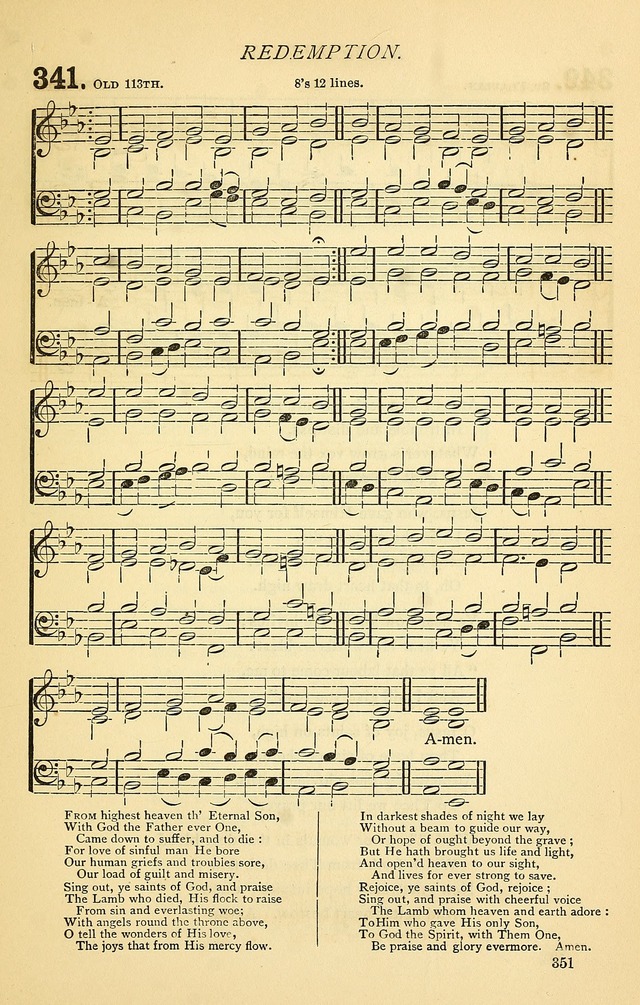 Church Hymnal page 351