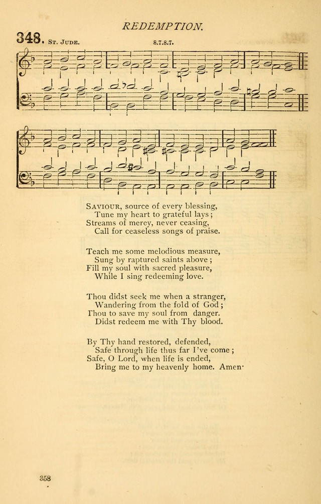 Church Hymnal page 358