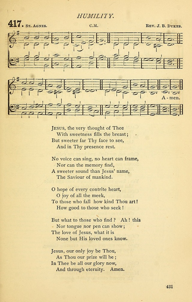 Church Hymnal page 431