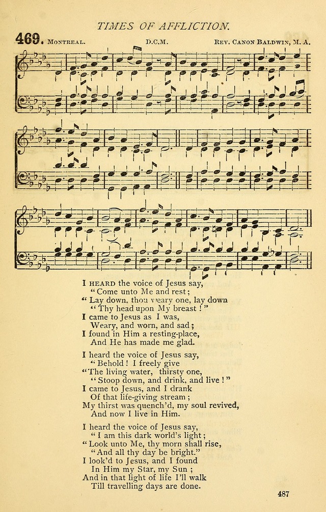 Church Hymnal page 487