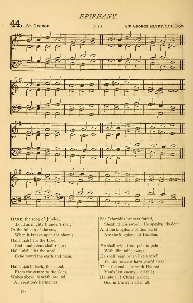 Church Hymnal page 50