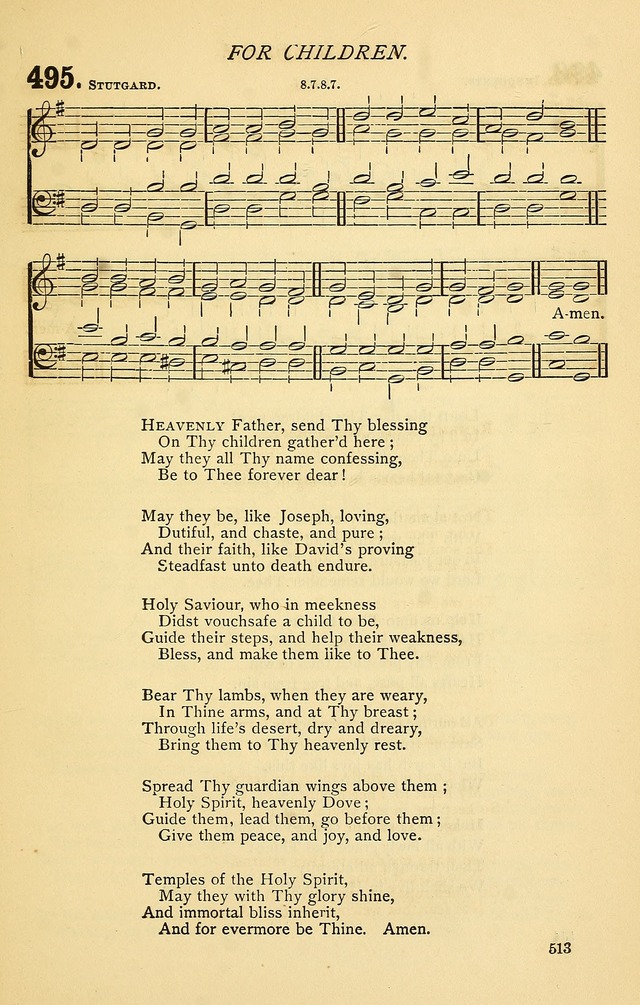 Church Hymnal page 513