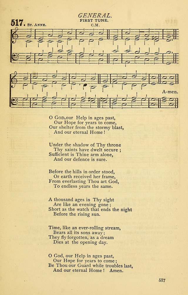 Church Hymnal page 537