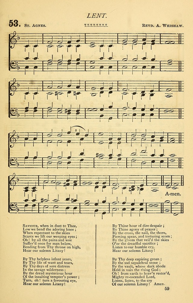 Church Hymnal page 59