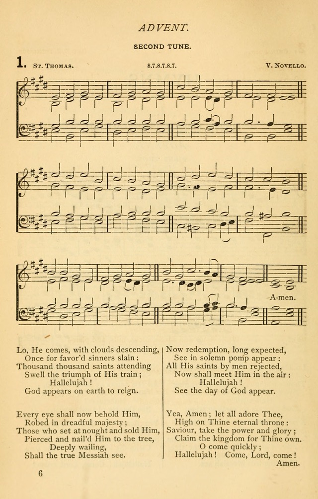 Church Hymnal page 6