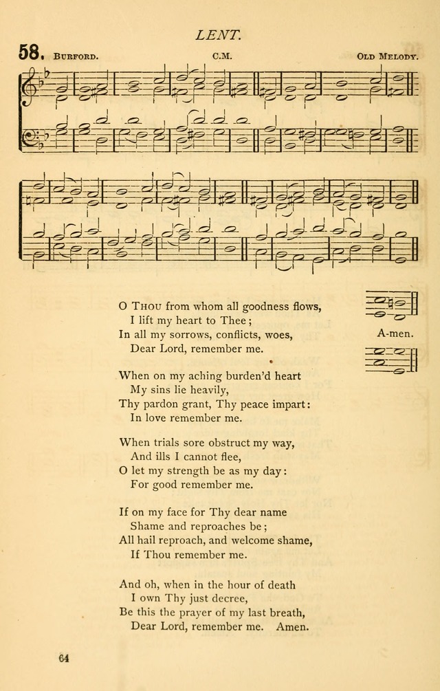 Church Hymnal page 64