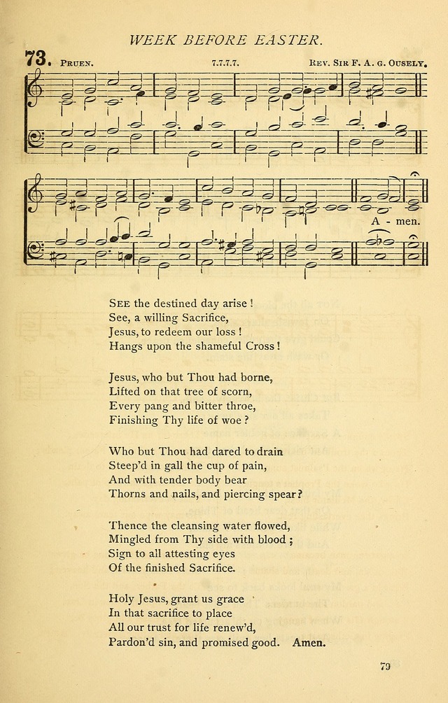 Church Hymnal page 79