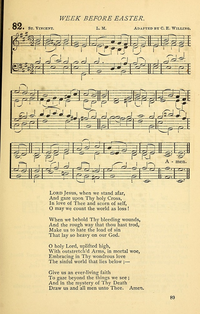 Church Hymnal page 89