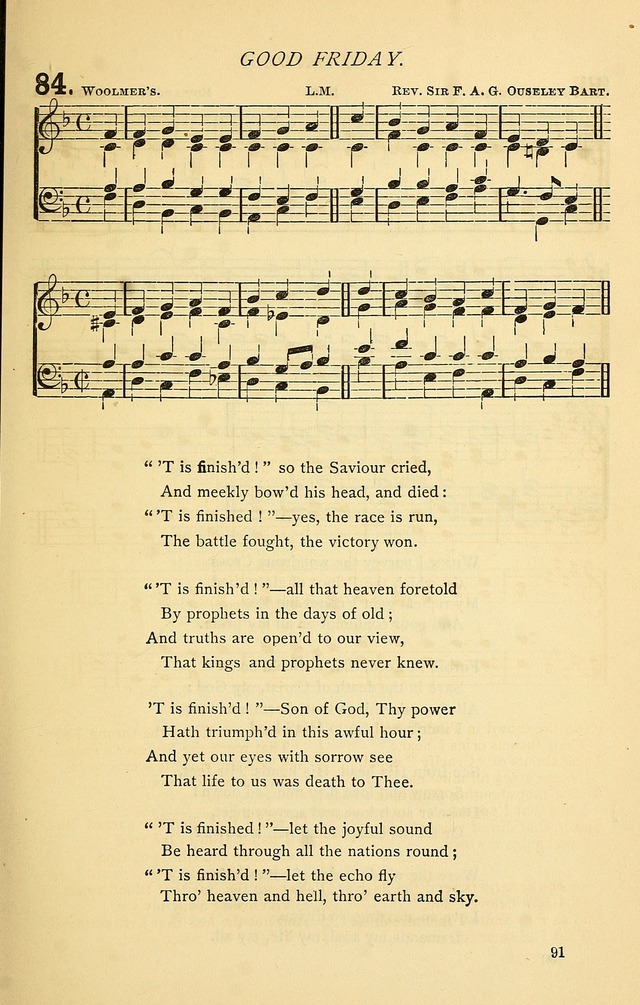 Church Hymnal page 91