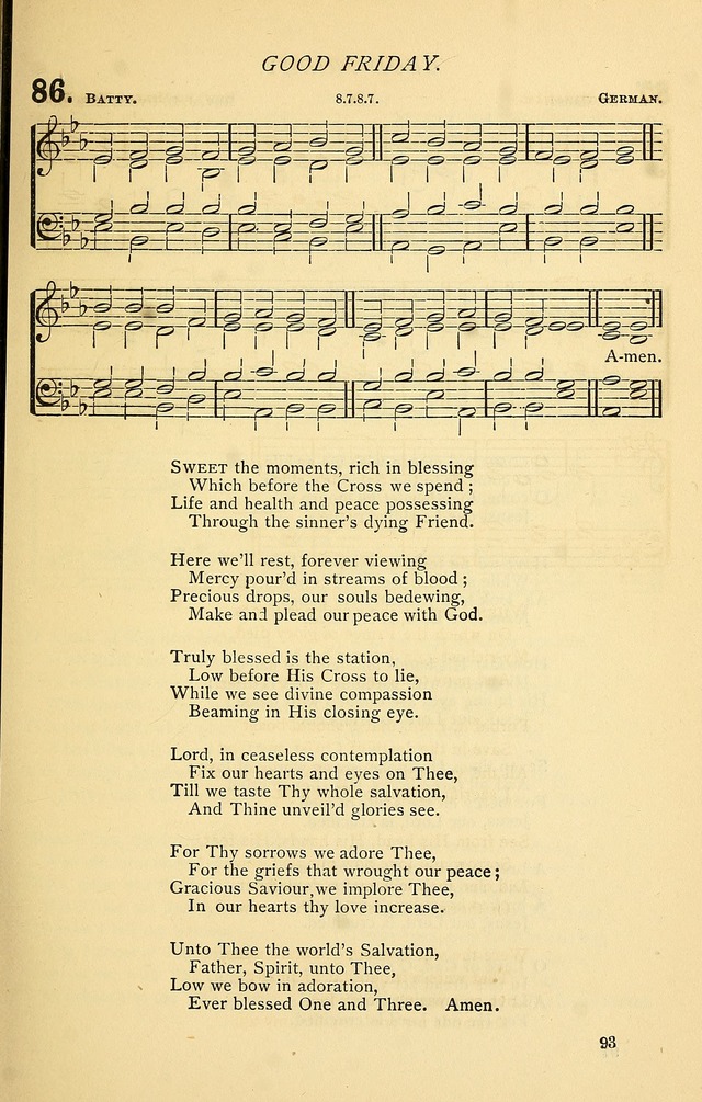 Church Hymnal page 93