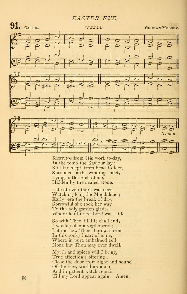 Church Hymnal page 98