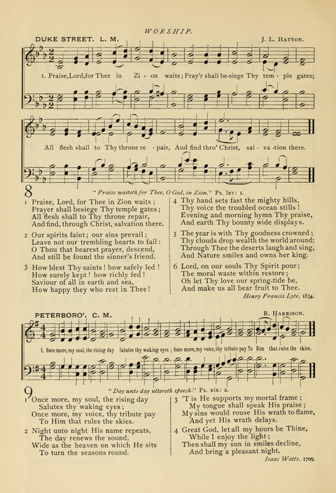 The Coronation Hymnal: a selection of hymns and songs page 6