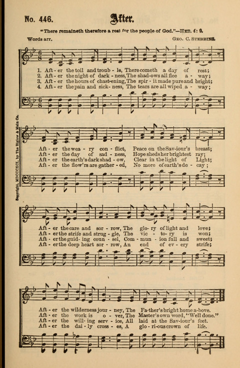 The Coronation Hymnal: a selection of hymns and songs page 740