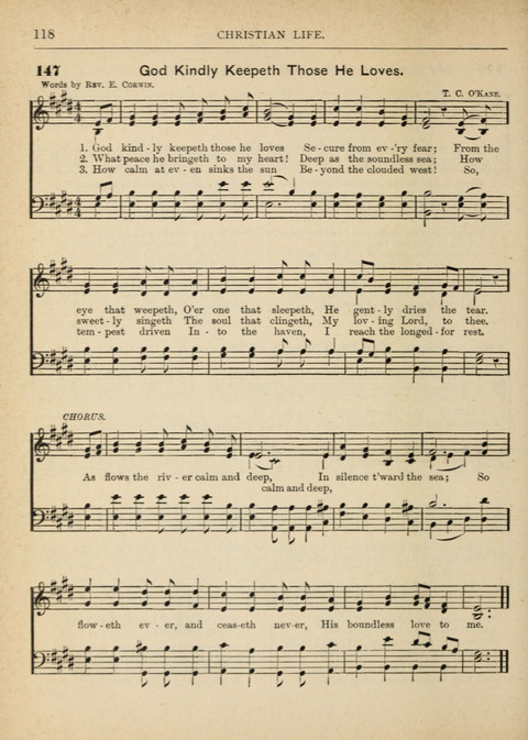 The Canadian Hymnal: a collection of hymns and music for Sunday schools, Epworth leagues, prayer and praise meetings, family circles, etc. (Revised and enlarged) page 118