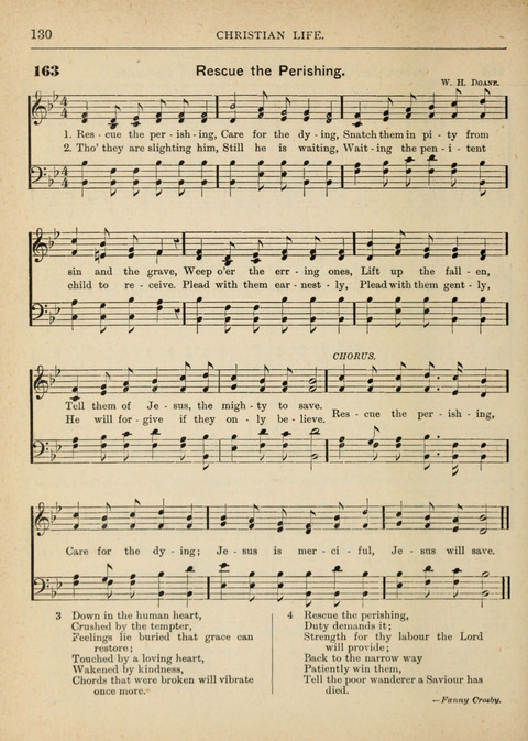 The Canadian Hymnal: a collection of hymns and music for Sunday schools, Epworth leagues, prayer and praise meetings, family circles, etc. (Revised and enlarged) page 130