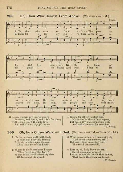 The Canadian Hymnal: a collection of hymns and music for Sunday schools, Epworth leagues, prayer and praise meetings, family circles, etc. (Revised and enlarged) page 172