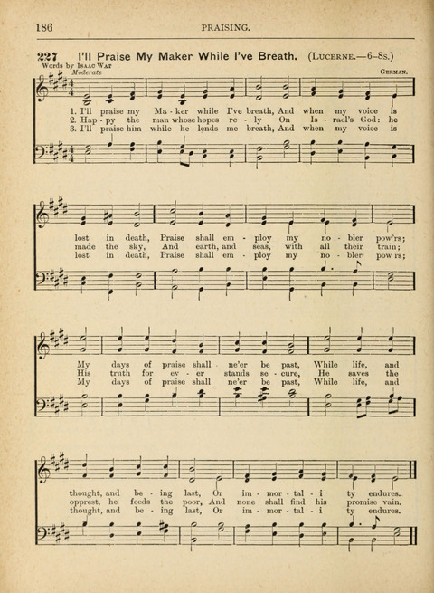 The Canadian Hymnal: a collection of hymns and music for Sunday schools, Epworth leagues, prayer and praise meetings, family circles, etc. (Revised and enlarged) page 186