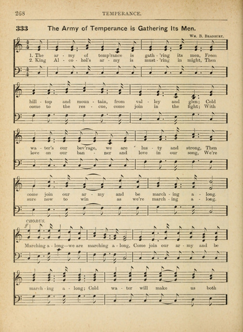 The Canadian Hymnal: a collection of hymns and music for Sunday schools, Epworth leagues, prayer and praise meetings, family circles, etc. (Revised and enlarged) page 268