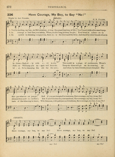 The Canadian Hymnal: a collection of hymns and music for Sunday schools, Epworth leagues, prayer and praise meetings, family circles, etc. (Revised and enlarged) page 272