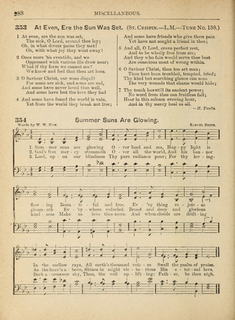 The Canadian Hymnal: a collection of hymns and music for Sunday schools, Epworth leagues, prayer and praise meetings, family circles, etc. (Revised and enlarged) page 288