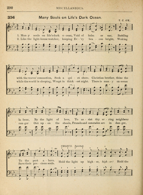 The Canadian Hymnal: a collection of hymns and music for Sunday schools, Epworth leagues, prayer and praise meetings, family circles, etc. (Revised and enlarged) page 290