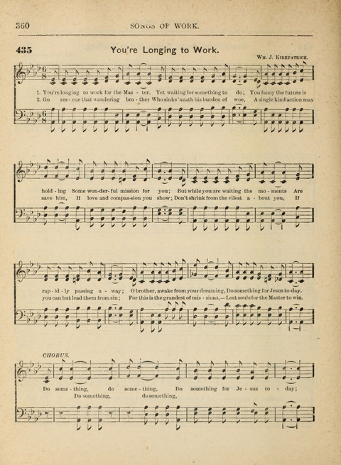 The Canadian Hymnal: a collection of hymns and music for Sunday schools, Epworth leagues, prayer and praise meetings, family circles, etc. (Revised and enlarged) page 360