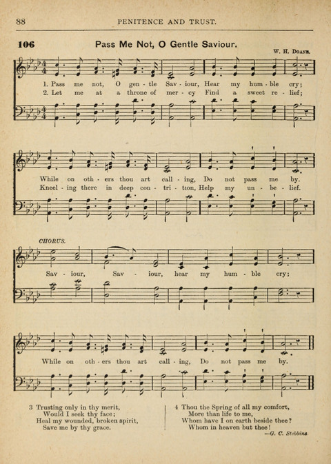 The Canadian Hymnal: a collection of hymns and music for Sunday schools, Epworth leagues, prayer and praise meetings, family circles, etc. (Revised and enlarged) page 88