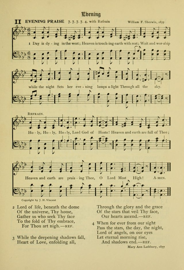 The Chapel Hymnal page 10