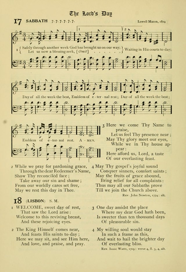 The Chapel Hymnal page 15