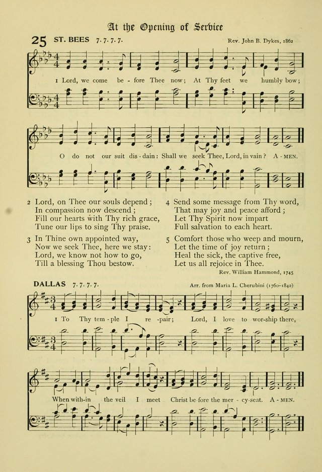 The Chapel Hymnal page 21