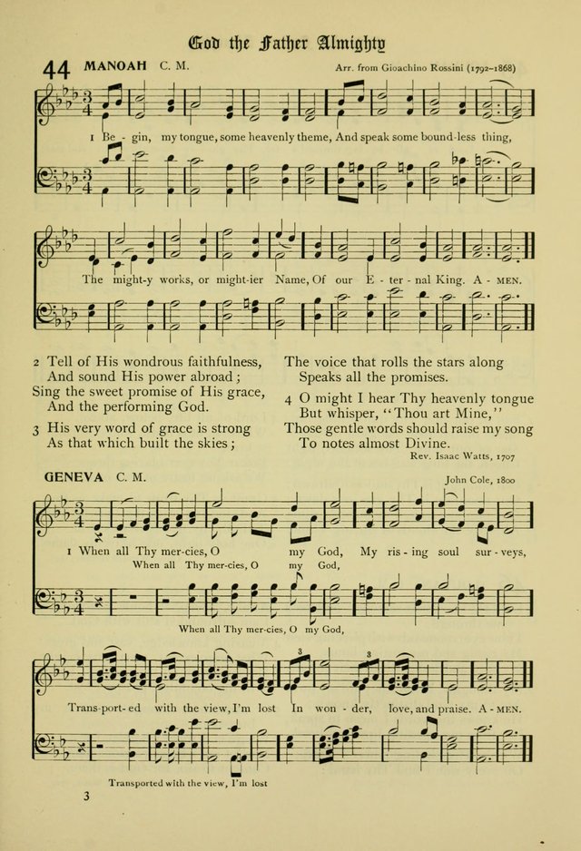 The Chapel Hymnal page 34