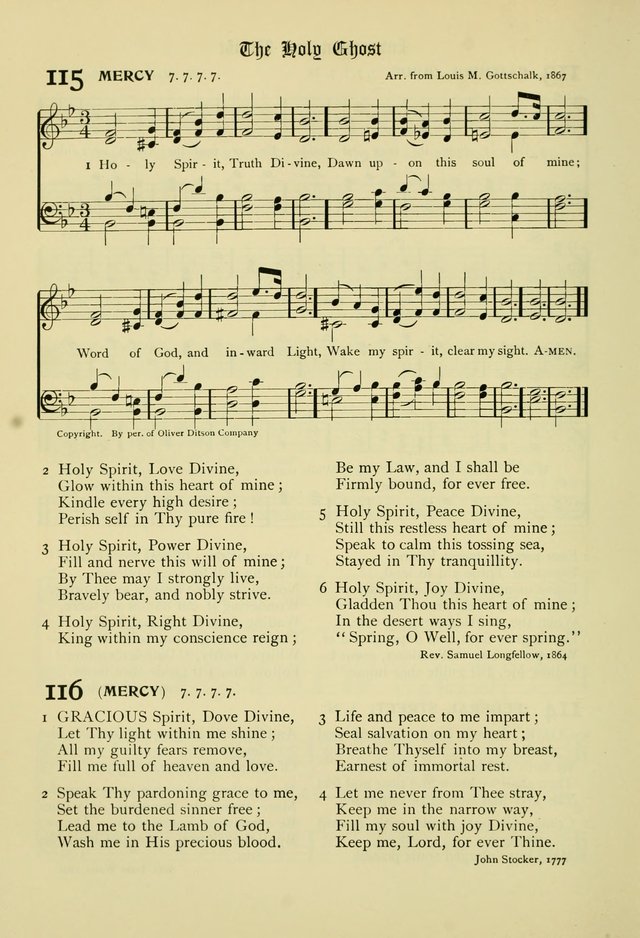 The Chapel Hymnal page 85